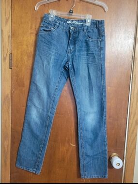 DKNY Boy's Straight Leg Jeans - Blue